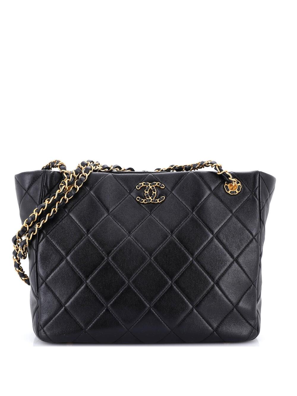 Chanel Chain Infinity Tote Quilted #253052C49B